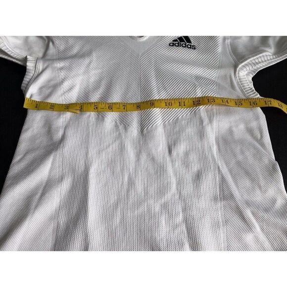 Adidas Techfit Primeknit Football Jersey Men’s 2XL White Compression Fit NO TAG - Picture 7 of 12